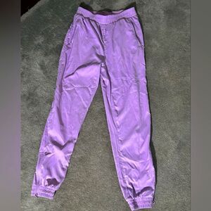 Girlfriend Collective Purple Track Pants